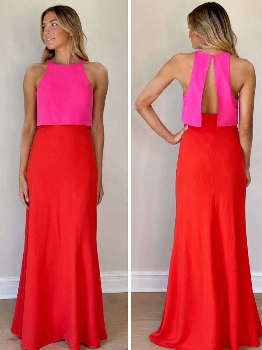 JILL JILL STUART Lovely Duo Gown Size 4